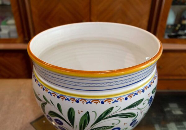 Portapiante - Cachepot decoro olive Portapiante - Cachepot decoro olive