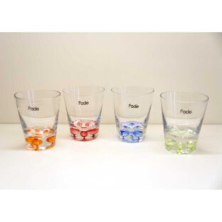 Confezione 6 Bicchieri “Brio” Base Colorata