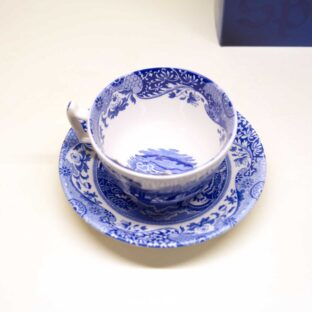 Tazza Da The Con Piatto “Blu Italian” Tazza Da The Con Piatto "Blu Italian"