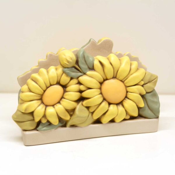 Porta tovaglioli verticale Decoro “Girasole” Porta tovaglioli verticale Decoro “Girasole”