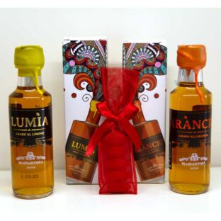 Liquore Amaro all'arancia o limone compresa confezione