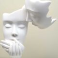 Scultura Face Coppia