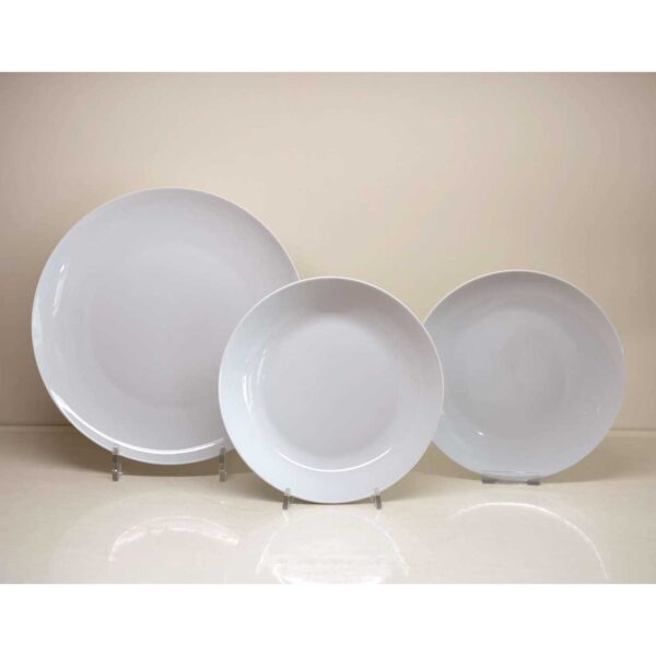 Servizio Piatti 18 pezzi "Metropolis Bianco" Servizio Piatti 18 pezzi "Metropolis Bianco"