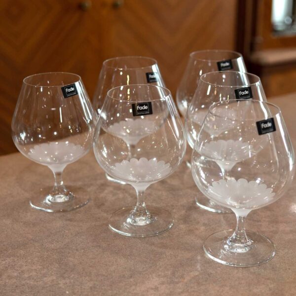Confezione 6 Calici Cognac-Brandy "Polly" Confezione 6 Calici Cognac-Brandy "Polly"