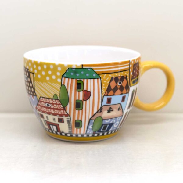 Tazza Colazione Paese Mio Giallo Tazza Colazione Paese Mio Giallo