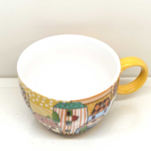 Tazza Colazione Paese Mio Giallo Tazza Colazione Paese Mio Giallo