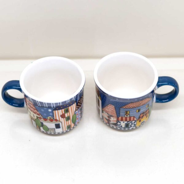 Set 2 Tazzine Paese Mio Blu Set 2 Tazzine Paese Mio Blu