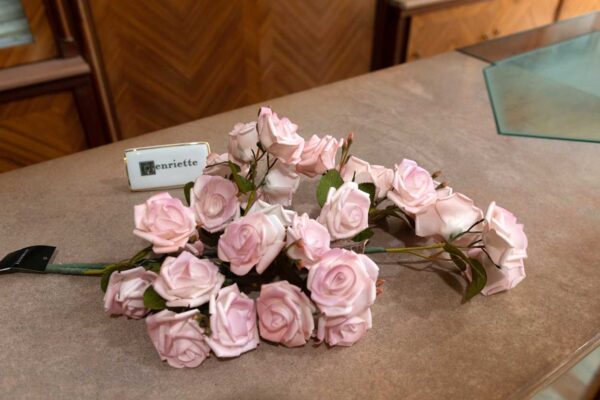 Ramo Fiore Artificiale "Rose Rosa" Ramo Fiore Artificiale "Rose Rosa"