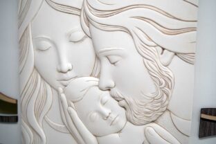 Capezzale Fasce Rovere “Sacra Famiglia” Capezzale Fasce Rovere "Sacra Famiglia"