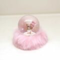 Globo Orsetto Rosa Vetro e Peluche