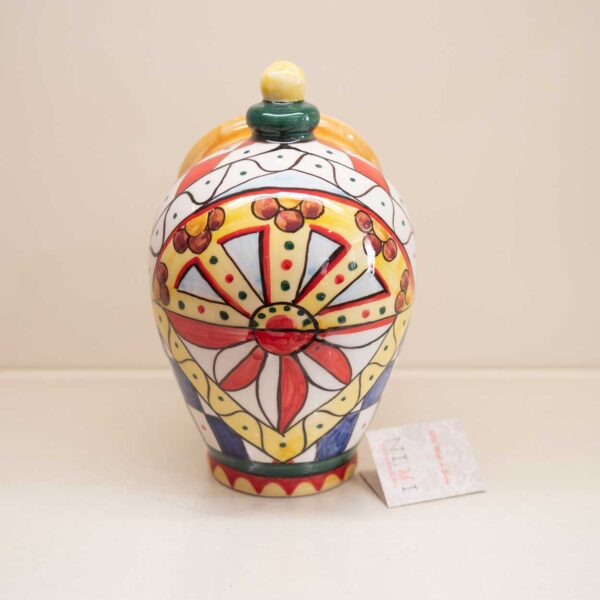 Barattolo Sale Ceramica Siciliana Barattolo Sale Ceramica Siciliana