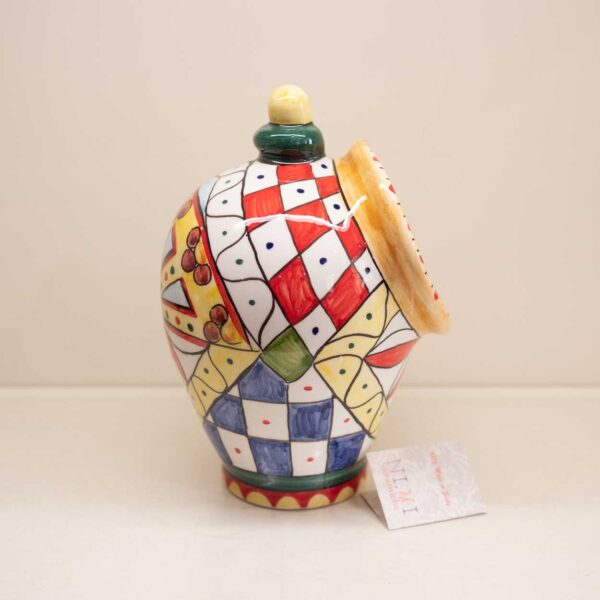 Barattolo Sale Ceramica Siciliana Barattolo Sale Ceramica Siciliana
