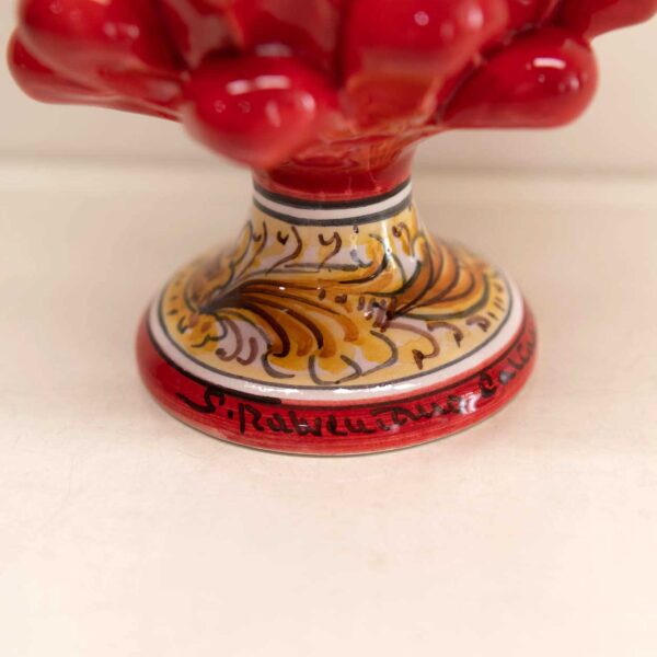 Pigna in ceramica di Caltagirone cm.15 Eco Pigna in ceramica di Caltagirone cm.15 Eco