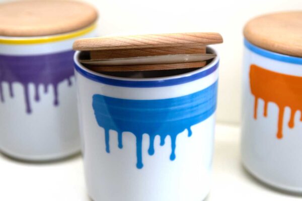 Set 3 Barattoli Sale - Zucchero - Caffè Collezione "Giotto" Set 3 Barattoli Sale - Zucchero - Caffè Collezione "Giotto"