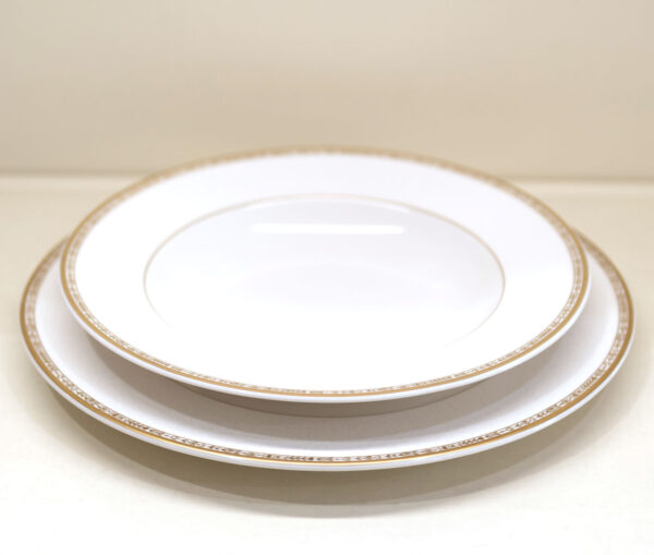 Servizio Piatti 41 Pezzi "Dinasty Gold" Mikasa Servizio Piatti 41 Pezzi "Dinasty Gold" Mikasa