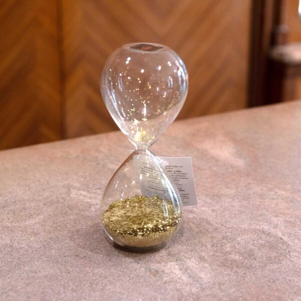 Clessidra Con Glitter Oro Clessidra Con Glitter Oro