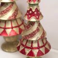 Albero Rosso e Oro "Fantasy"