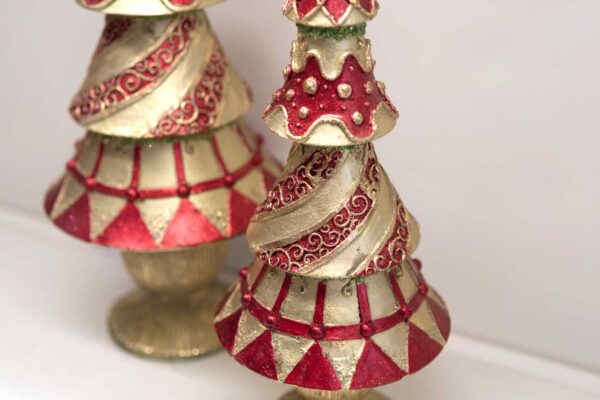 Albero Rosso e Oro "Fantasy" Albero Rosso e Oro "Fantasy"