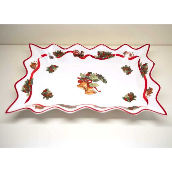 Centro Tavola Rettangolare Smerlato "Christmas Whishes" Centro Tavola Rettangolare Smerlato "Christmas Whishes"