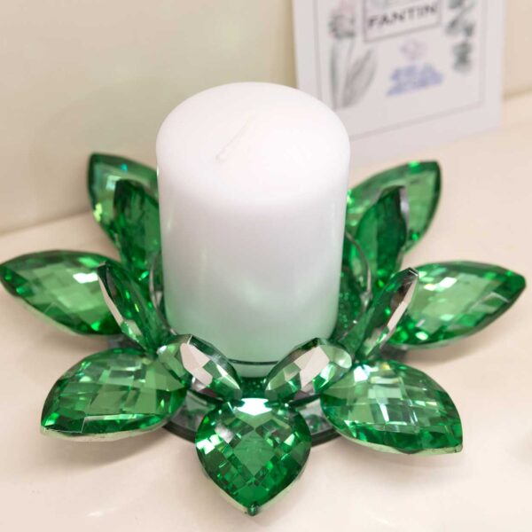 Candeliere Swarovsky "Loto Verde" Candeliere Swarovsky "Loto Verde"