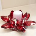 Candeliere Swarovsky "Loto Rosso"