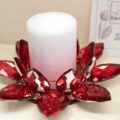 Candeliere Swarovsky "Loto Rosso"