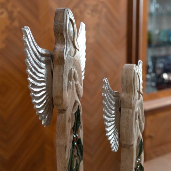 Angelo Natalizio Stilizzato in Legno Angelo Natalizio Stilizzato in Legno