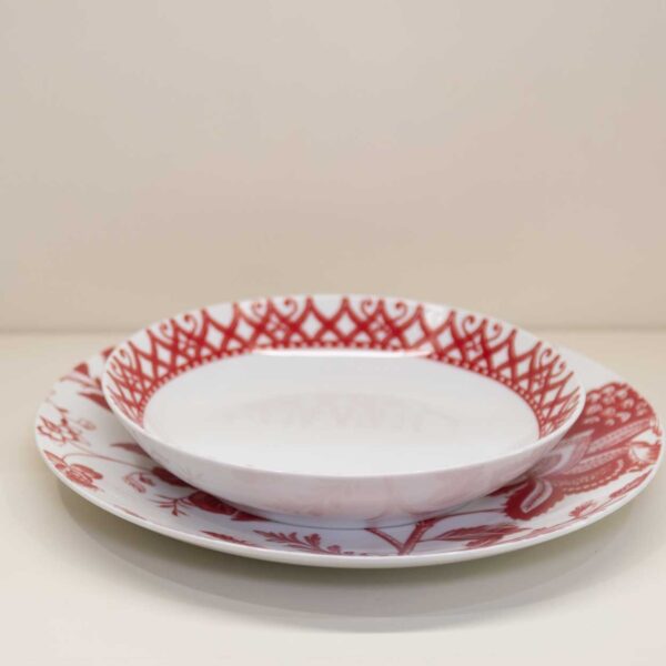 Servizio Piatti 18 Pezzi “Armonia” Rosso Servizio Piatti 18 Pezzi “Armonia” Rosso