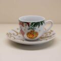 Confezione 6 Tazze Caffè con Piattino "Xmas Gift"