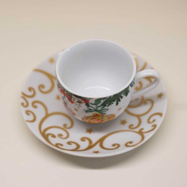 Confezione 6 Tazze Caffè con Piattino "Xmas Gift" Confezione 6 Tazze Caffè con Piattino "Xmas Gift"